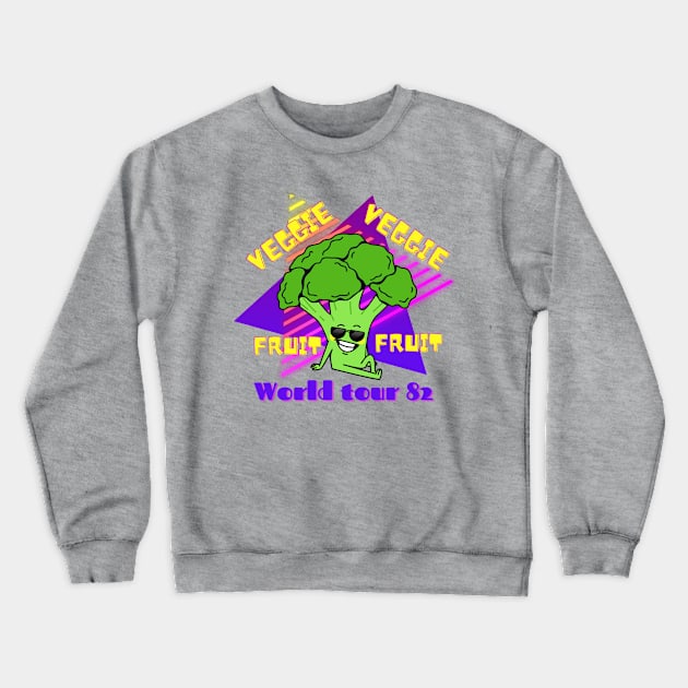 Veggie Veggie....fruit fruit Crewneck Sweatshirt by Summyjaye